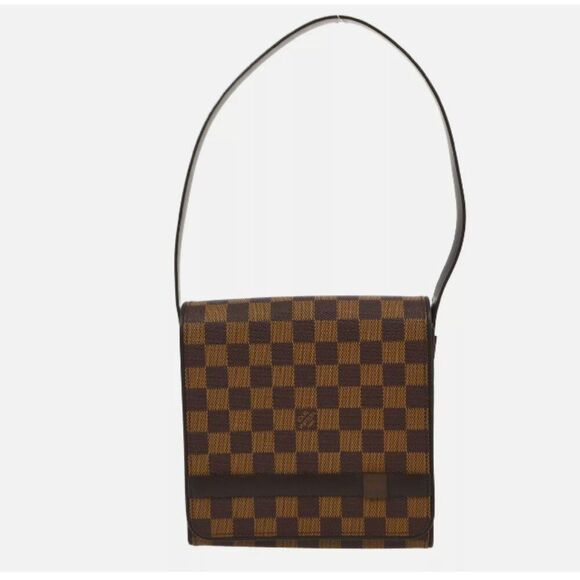 LOUIS VUITTON TRIBECA MINI DAMIER EBENE SHOULDER BAG VINTAGE - Picture 1 of 11